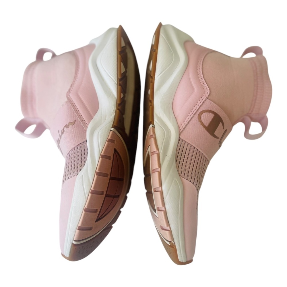 Pink Champion Meloso Rally Pro shoes athletic wear sneakers size 6.5 - Picture 6 of 14